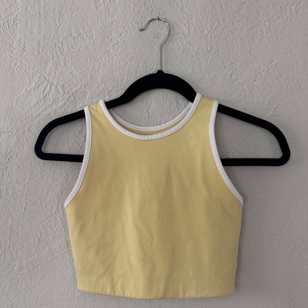Yellow Girlfriend Collective Active top